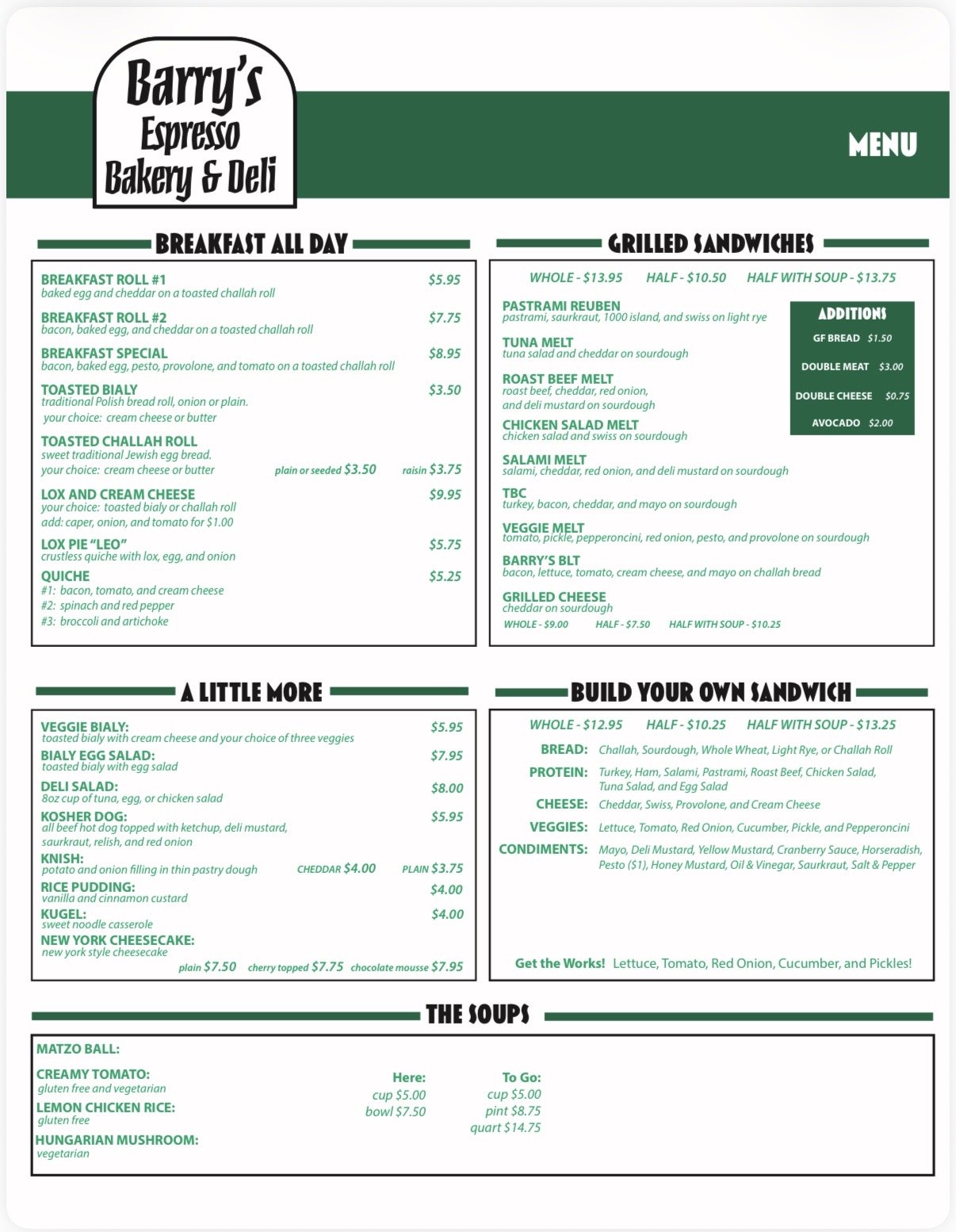 Barry’s Espresso Bakery & Deli photo 2